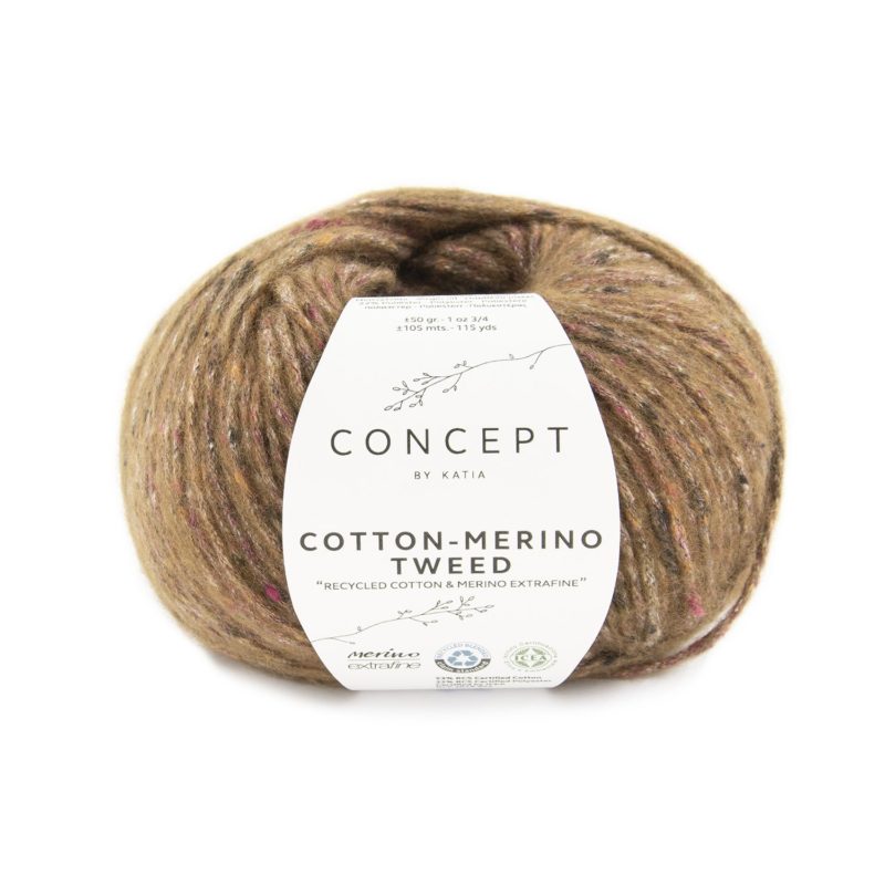 Włóczka Cotton-Merino Tweed 505